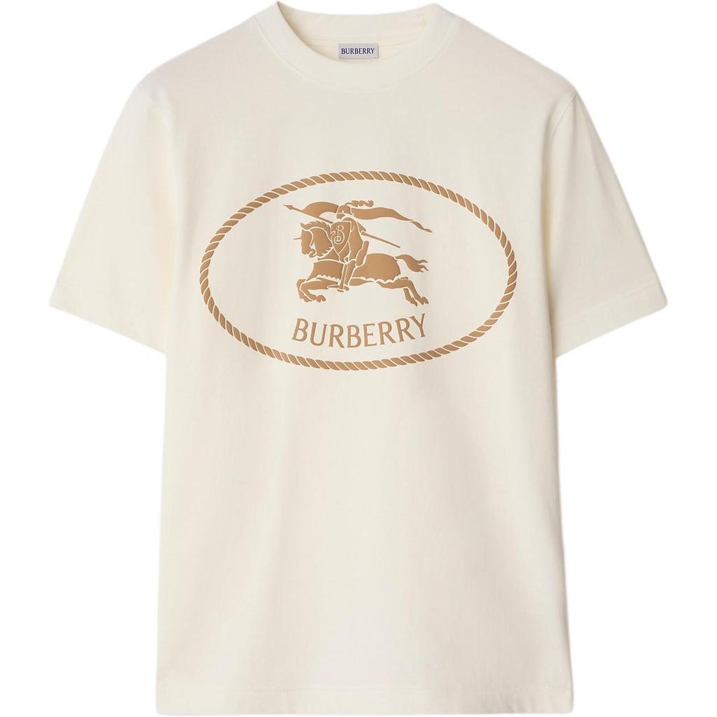 Burberry Knight-stamp cotton T-shirt 81101121