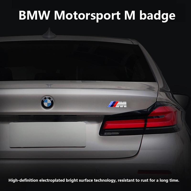 Car M Logo Fender Side Emblem Rear Trunk Badge Sticker Accessories For BMW E34 E46 E39 E38 E90 E60 E36 F30 F30 F10 E92 E38 E91