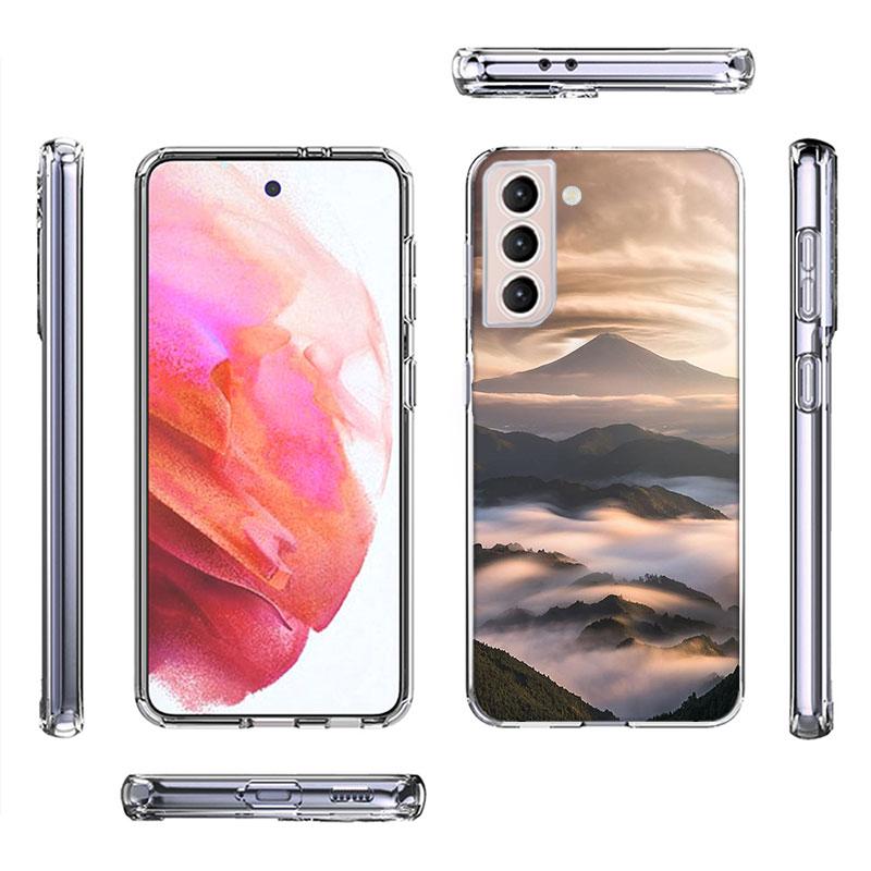 Чехол для телефона Лес в горах Для Samsung A17 A56 A36 A26 A16 A55 A35 A25 A15 A05S Galaxy A71 A51 A41 A31 A21S A70 A50 A40 A30 A20S