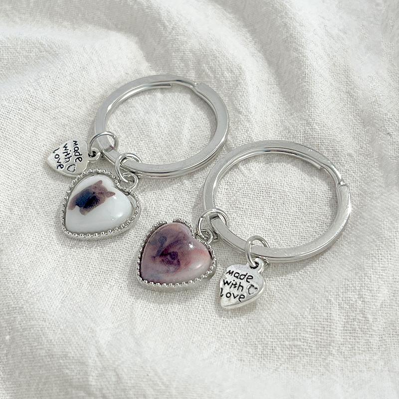 1 шт. дешевые подарки сладкий прохладный ветер кошка брелок чувство дизайна анти-потерянный милый кулон любовь сумка украшения ювелирные изделия