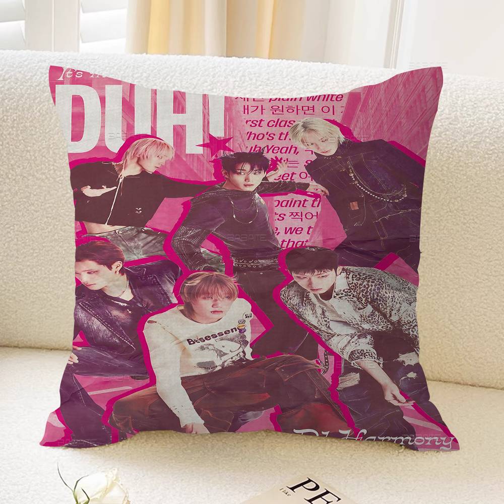Pop KPOP PPHarmony Maple Design Cushion Cover Happy Autumn Harvest decor Holiday Decorati Pillow Cover