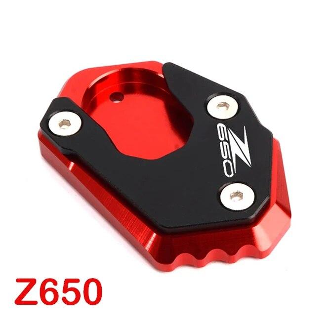 Боковая подставка для мотоцикла, удлиненная подставка, увеличенная пластина для Kawasaki Z 650 900 Z900 RS SE Z650 Z900RS 2017-2022, аксессуары