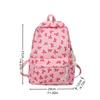 Large Capacity Bow Backpack Lightweight Teenagers Shoulder Bag Students School Bag  Ladies/Girls