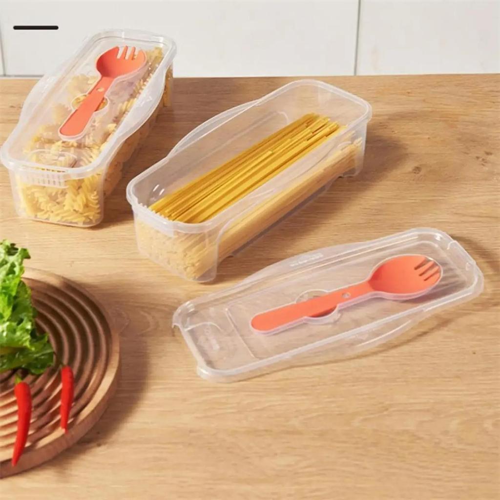 Microwave Pasta Containers Cooker Transparent Multifunctional Cooker Box Food Steaming Container Food Containers for Dorms