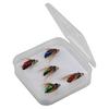 Fish Accessories Realistic Appearance Fly Bait Strong Flies with Barbed Hook