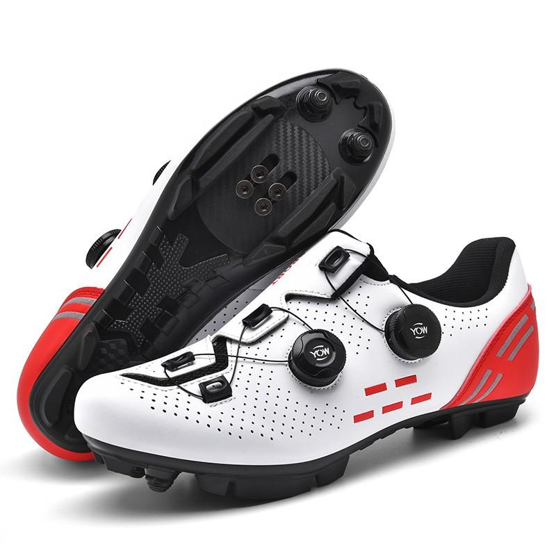 Road Cycling Shoes With Stiff Sole Breathable Fit Men Women Large Size MTB Bike Non-Cleat Option
