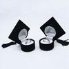 Gift Boxes Mini Ring Box Earrings Jewelry Storage Jewelry Display Case Bachelor Cap  Ring Box