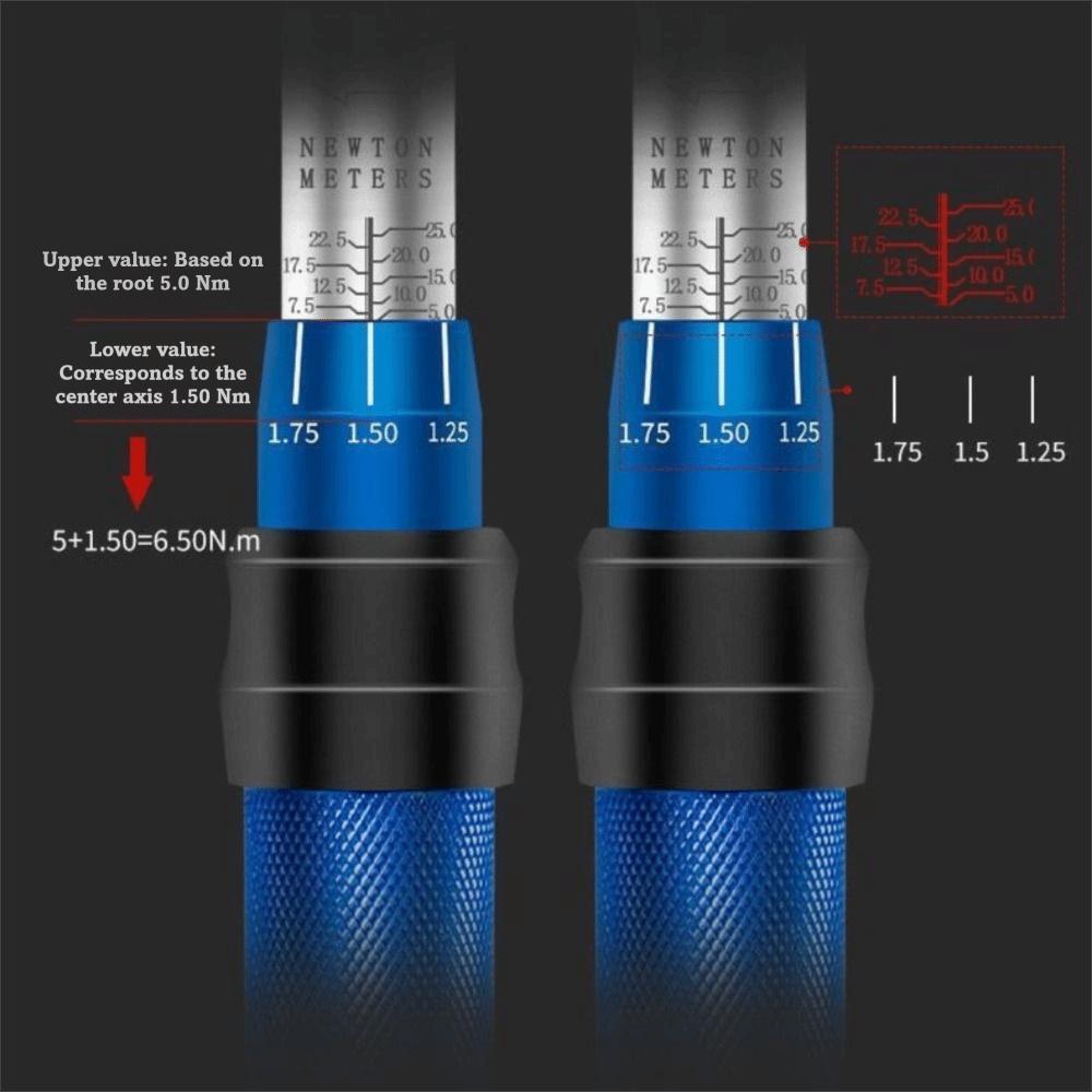 10-60Nm Torque Range Torque Wrench 3/8" Drive Spark Plug Removal Too Motorcycle Maintenance
