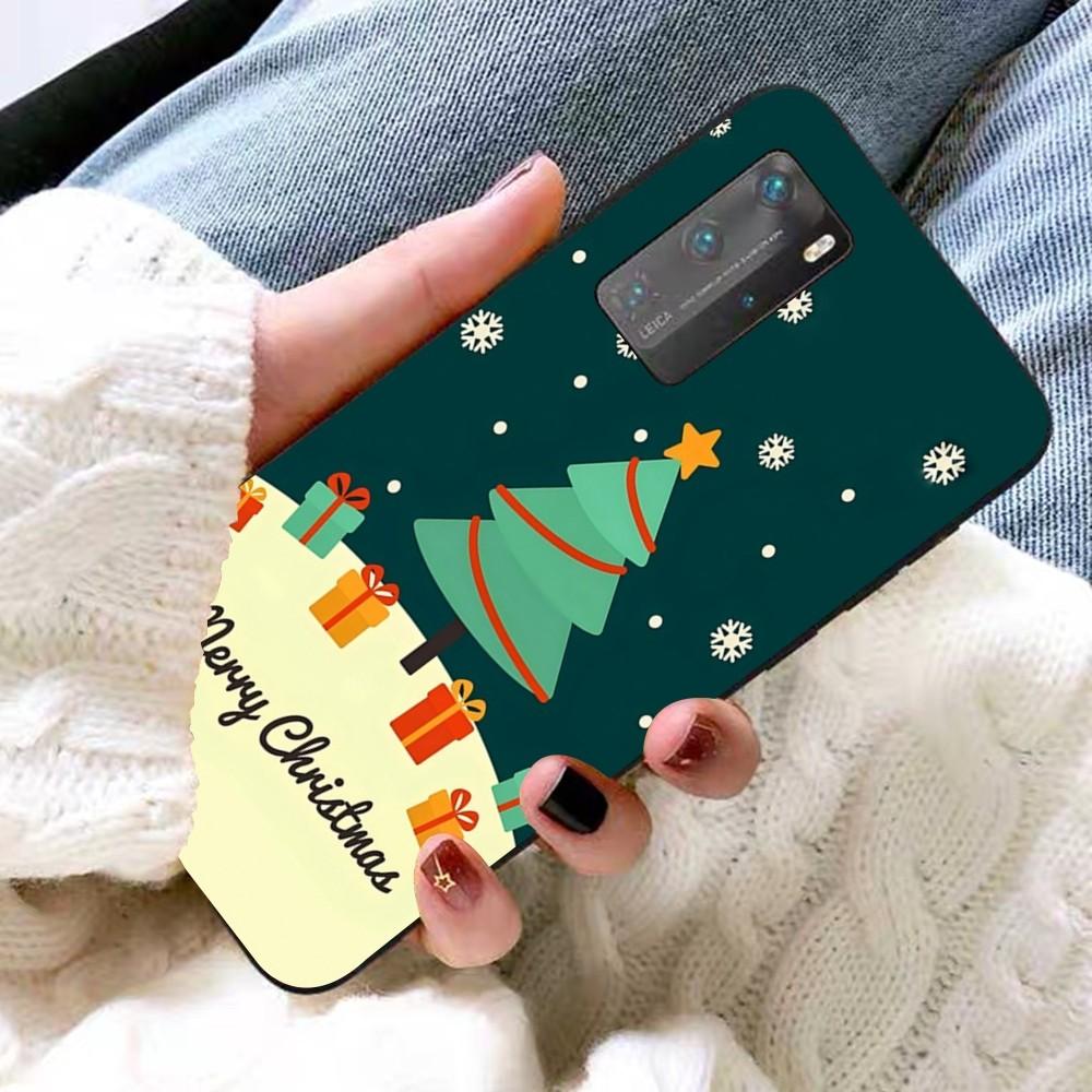 Merry Christmas Tree Phone Case For Huawei P 8 9 10 20 30 40 50 Pro Lite Psmart Honor 10 lite 70 Mate 20lite