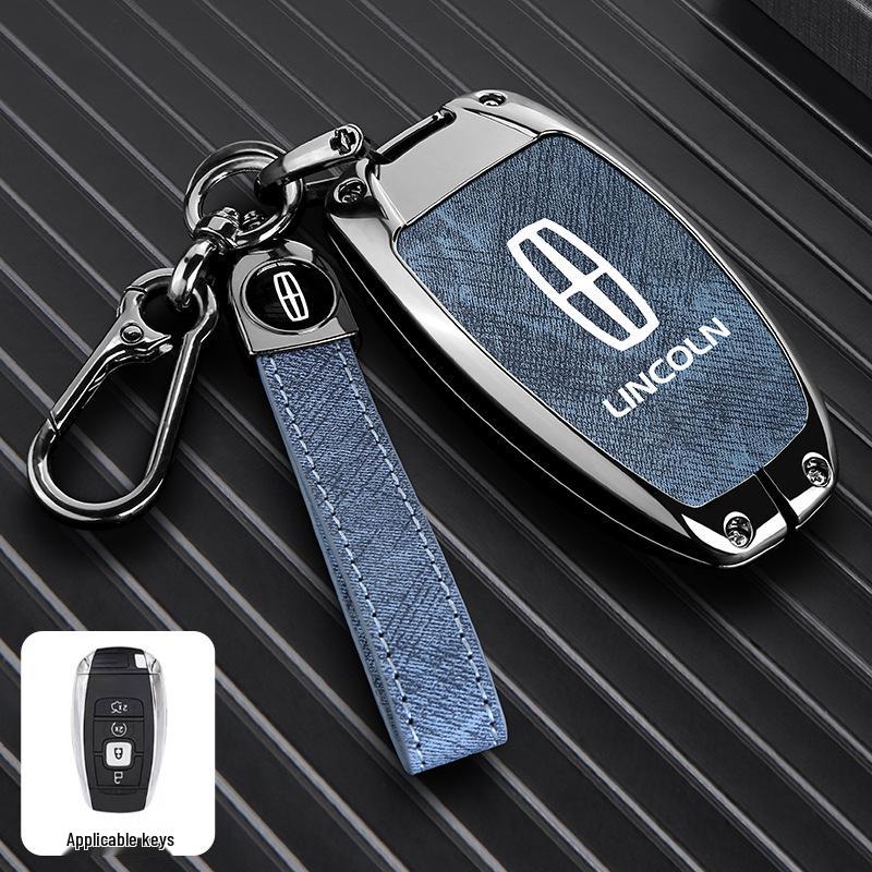 Lincoln Adventure Key Case: Fits Navigator, Aviator, MKZ, Continental, MKC, MKX Models