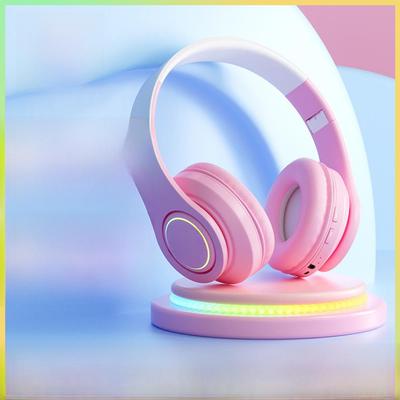 Беспроводная игровая гарнитура B39pro Gradient Bluetooth — складная, с креплением на голове
