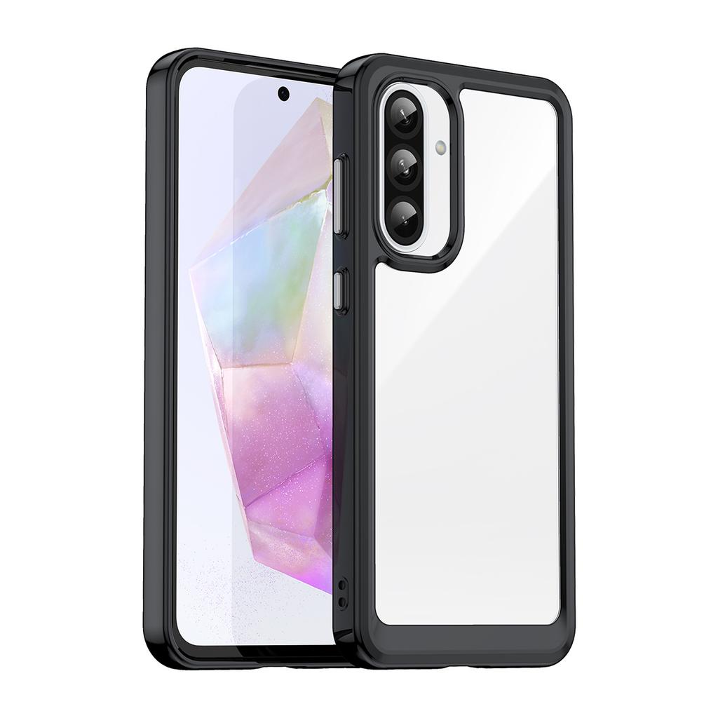 Samsung Galaxy A26 Outer Space Case with Flexible Frame - Black