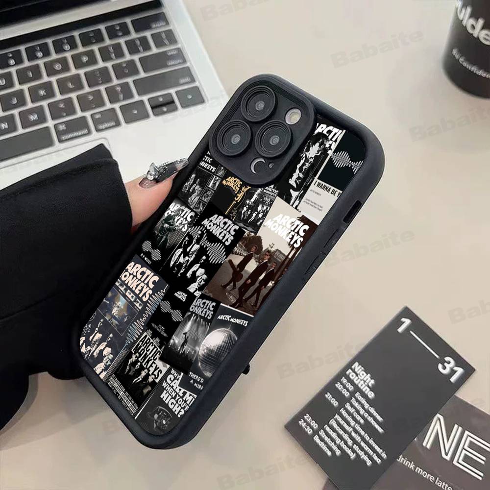Горячий Чехол для Телефона с Изображением Группы A-Arctic M-Monkeys Для IPhone 17 16 15 14 13 12 11 Pro Max 16E Plus INS Мягкая Крышка