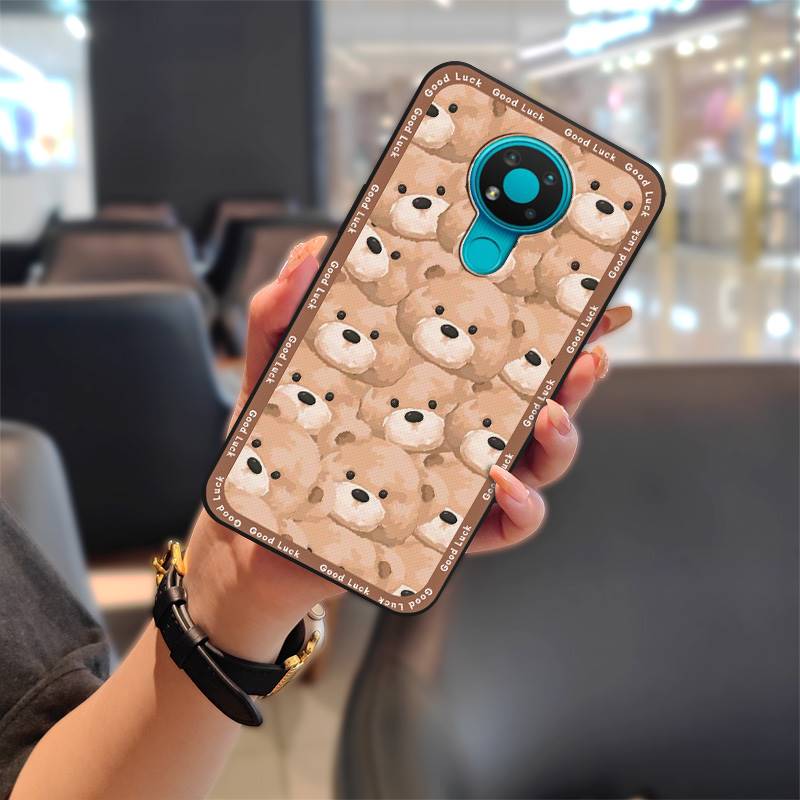 Полный чехол-накладка на заднюю панель телефона Nokia 3.4, модный дизайн, защитный, противоударный, грязеотталкивающий, ТПУ, пылезащитный, прочный