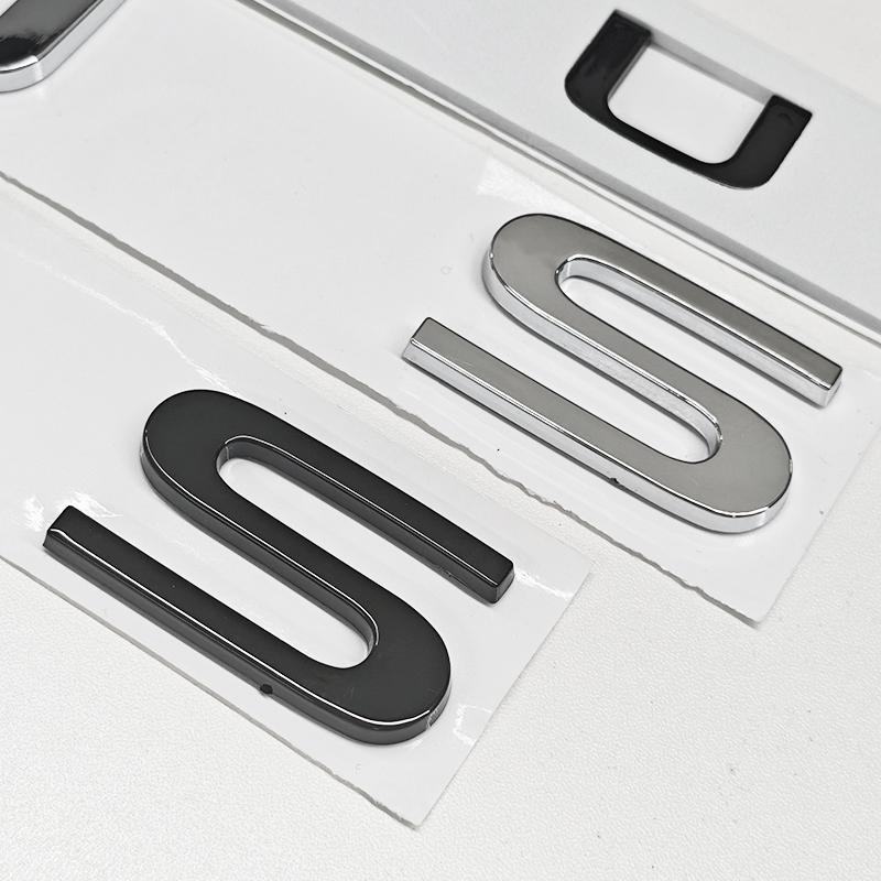 ABS Car Rear trunk letter sticker Accessories For Lexus F SPORT GX460 Ct200h IS250 ES 220D IS200 GS GX IS LS LX NX RX UX CT LC