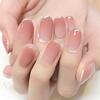 24pcs False Nail Micro Clear Cute Fake Nails Press On Nails Art Decoration