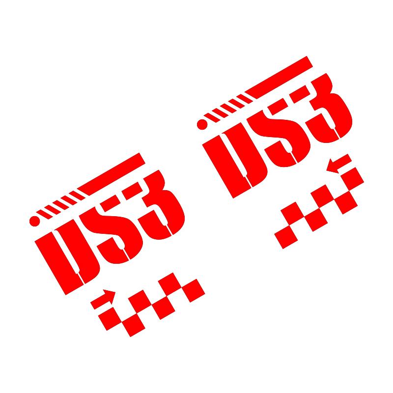 Car Body Decor Sticker For Citroen DS3 Emblem Racing Sport Lattice Graphics Vinyl Decals Auto Door Exterior Accessories