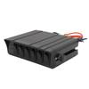 6 Gang Rocker Switch Box DC12V to 24V 40Amp SPST Toggle Switch Panel Box for Automotive Car Vehicle Boat RV SUV Blue