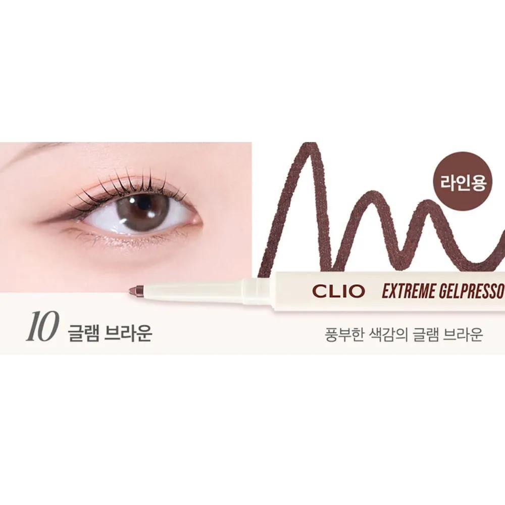 Clio Extreme Long-Lasting Pen Liner 10 Glam Brown x2