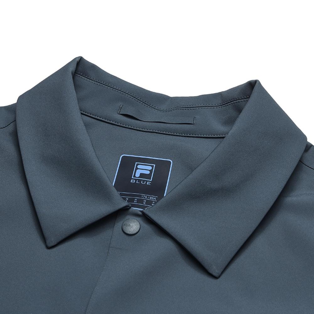 Fila Синяя Модная Повседневная Деловая Классическая Универсальная Куртка Мужская Куртка F11M532702F-DG