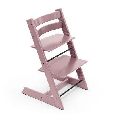 Tripp Trapp High Heather Mauve достаточно для троих Этот стульчик идеально подходит для и Его регулируемая деревянная конструкция обеспечивает устойчивость и