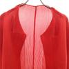 me ISSEY MIYAKE 90s Old Long sleeve Pleated cardigan Red Women Used