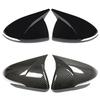 2X автомобильное зеркало заднего вида из углеродного волокна, крышка зеркала боковой двери, декоративная накладка для Hyundai Elantra AD 2016 2017