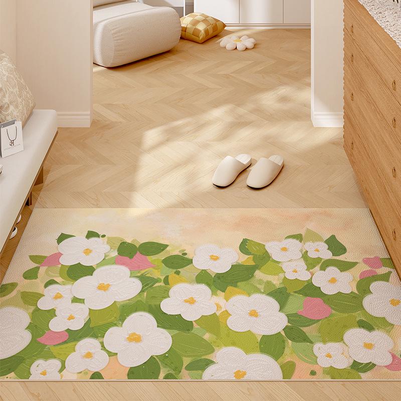 Коврики из ПВХ, устойчивые к грязи, легко чистятся одним протиранием; можно обрезать для соответствия размерам входов.