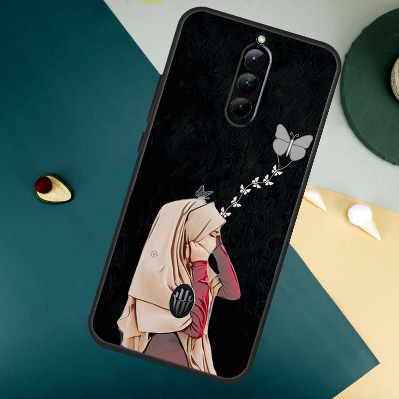 Мусульманская женщина исламская девушка Для ZTE Nubia Red Magic 10S 10 Air 8 9 8S 9S Pro Plus 6S 7S 7 Pro Red Magic 11 Pro Plus Чехол