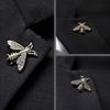 Charm Brooches Retro Metal Suit Collar Pin Small Fresh Bee New 1pc Men