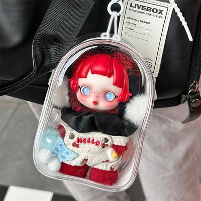 SP Зимняя соната Сумка для коляски Labubu: Защитный чехол Ита для хлопковой куклы 15 см