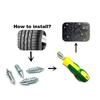 50 X Winter Anti Slip Spike Slip Screw+Handleheld Installation Tool For Car SUV
