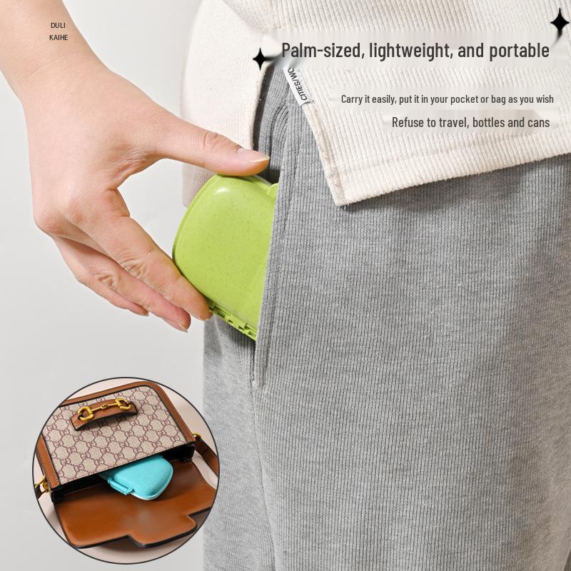 Портативный медицинский органайзер: Пыле- и влагозащищенная таблетница с 8 отделениями для путешествий и командировок