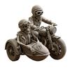 3D-печатная статуэтка сидящего скелета, Хэллоуин, Декор для помещений, Мини-фигурка черепа, Украшение для стола, полки в гостиной