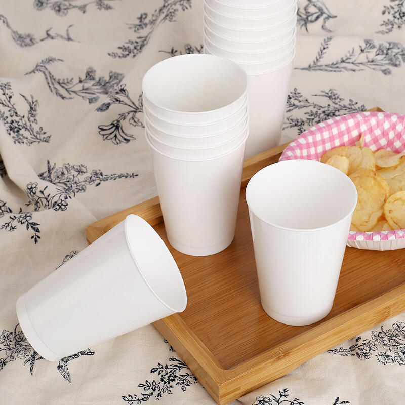 1 set of 25 basic reusable plastic cups