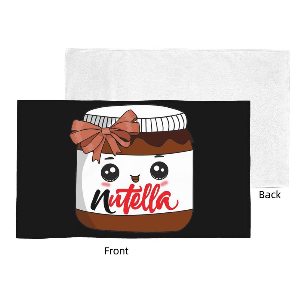 Nutella Мягкое полотенце для лица Быстросохнущее для бассейна и ванны Хлопковые полотенца Дышащие