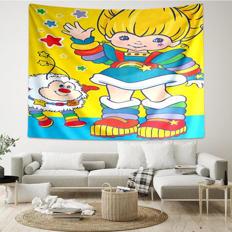 Rainbow Adventure Quick-Dry Tapestry Hanging for Bedroom,Livingroom, Playroom,Decor Art Room Wall Tapestry Holiday and Birthday Gifts