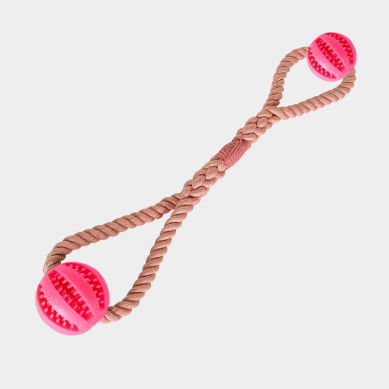 2025 New Hand Knitting Pet Interactive Movement Toys Dog Chew Rope Teeth Cleaning Toy For Pet Products