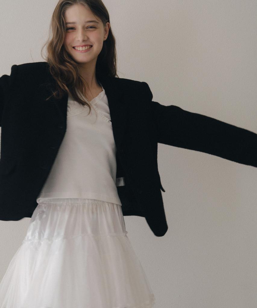 Lettera Wool Alpaca Crop Jacket