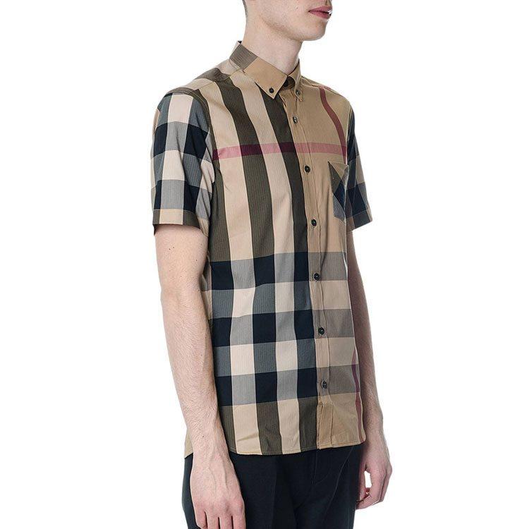 Burberry Рубашки Мужские Верблюжий Умеренный Другое 40458371