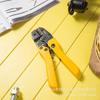 Европейский стиль, трещоточный инструмент для обжима клемм Deli Tools для электриков, модель DL-L8