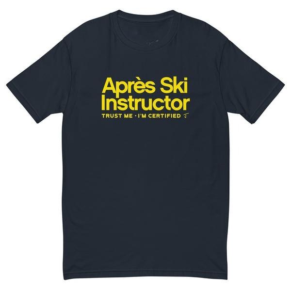 Ski Instructor Tee Graphic Cotton Tshirt Unisex Summer Short Sleeve Fashion Brand Tee Luxury Casual Vintage Tees