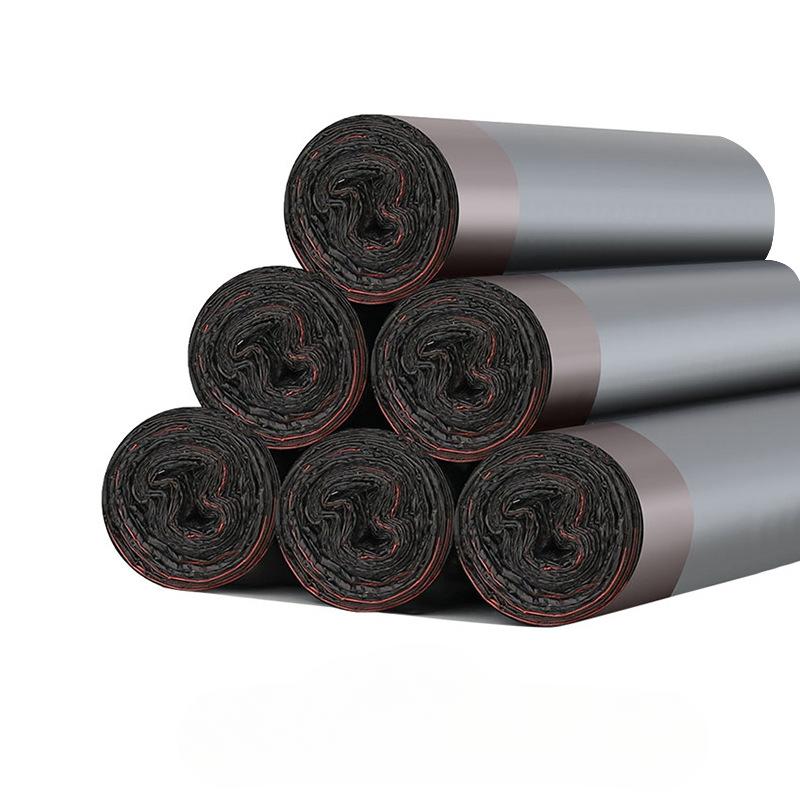 Мусорный мешок Drawstring бытовой толстый портативный с ручкой для подъема пластиковых пакетов для использования в офисе