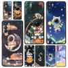 Cute Cartoon Astronaut Phone Case For Oppo A54 A53 A52 A9 2020 A15 A95 A16 A76 A74 A12 Find X5 Reno7 SE Reno6 Pro Plus 5G Cover