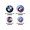 kfwhl7 11mm 14mm Aluminum Car Remote Key Emblem Sticker Auto Accessories For BMW M Power I3 G08 F15 F16 G20 E34 F94 F95 G30 G11 G12 E36