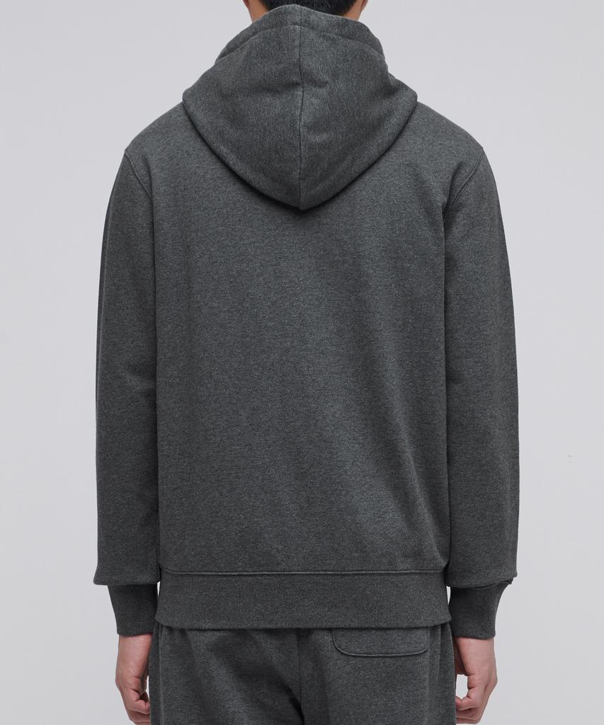 Musinsa Standard Hooded Sweat Zip-Up [Charcoal Gray]
