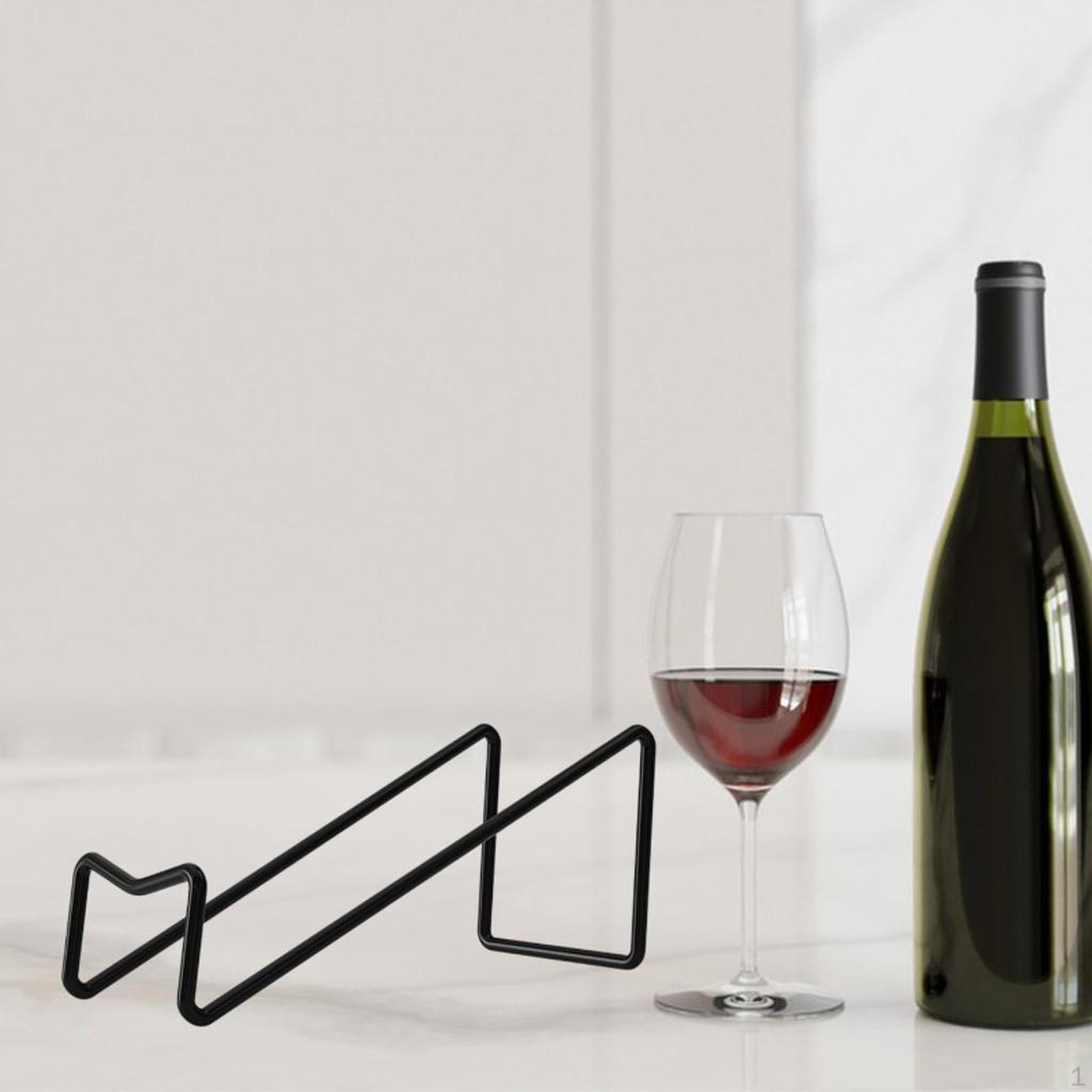 Настольная стойка для вина, держатель для бутылок, устойчивая подставка для домашнего декора, металлическая подставка для ресторана