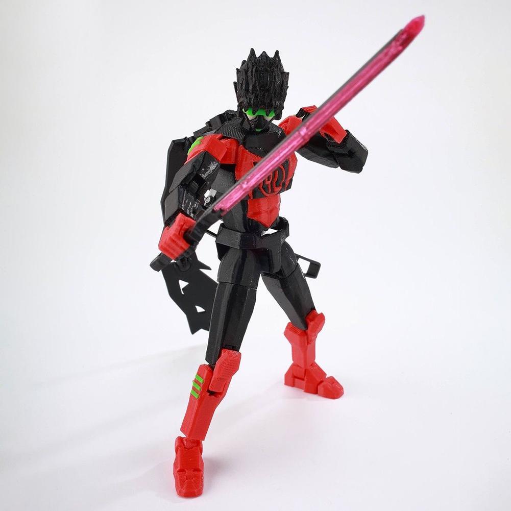 Anime Mark Grayson Figure Cyberpunk style Mark Grayson Action Figures 3D Multi-Joint Articulated Mark Grayson Figurine Toys Gift