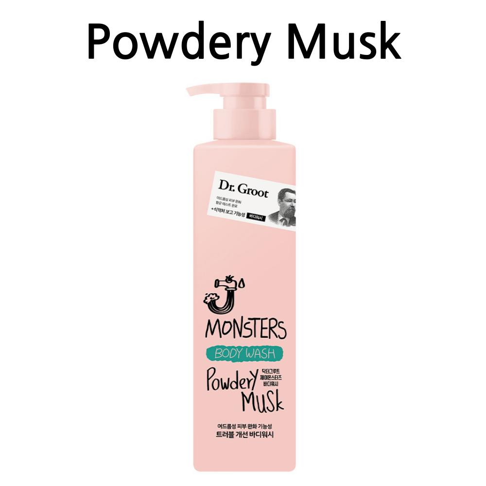 [Dr. Groot] J.Monster Гель для душа Powdery Musk 385 мл, Citrus 385 мл