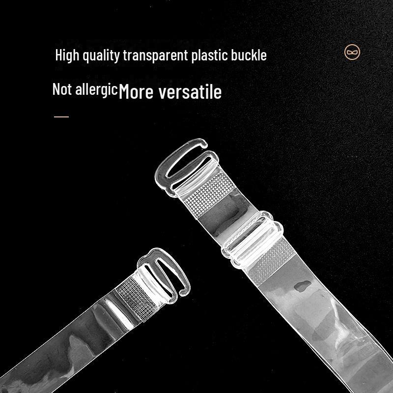 Невидимые нескользящие эластичные бретели для бюстгальтера для женщин